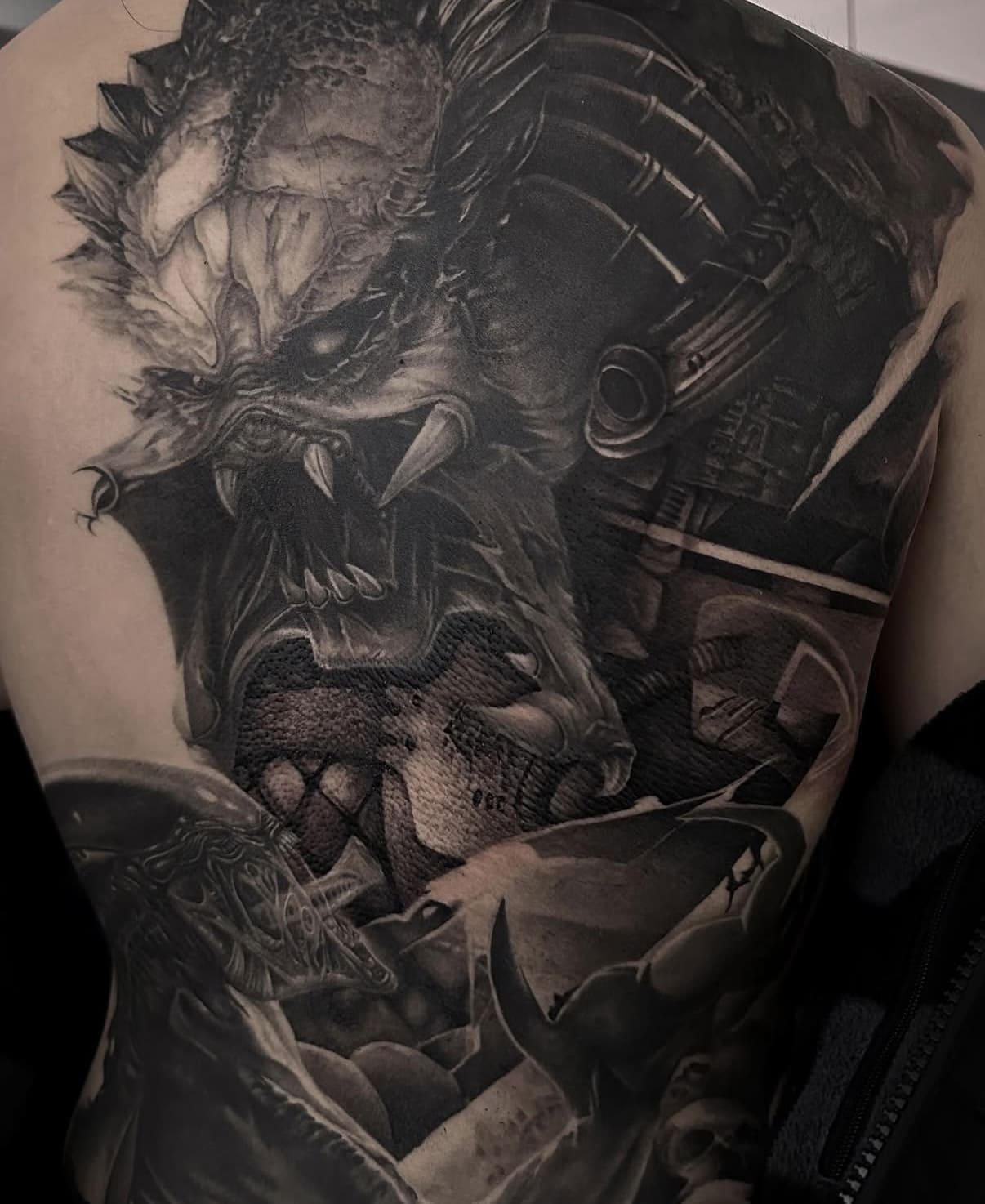 No.6001-Alien vs. Predator – Tattoo Extreme Aesthetics Competition 刺青極限美學大賽